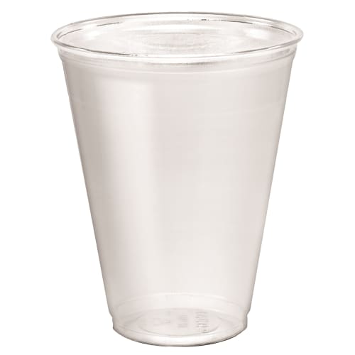 Solo® Clarity Plastic Cold Cup, Clear, 9oz Unwrapped